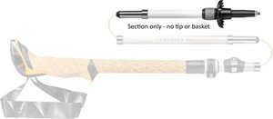 View the LEKI Cressida FX Carbon AS Lower Replacement Section — Trekking Poles online at Leki