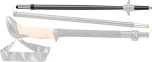 View the LEKI Black Series FX Carbon Lower Replacement Pole Section — 14 mm | Tip Section online at Leki