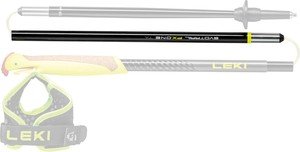 View the LEKI EvoTrail FX.One TA MS2 Replacement Pole Section — 14 mm | Push-Button online at Leki