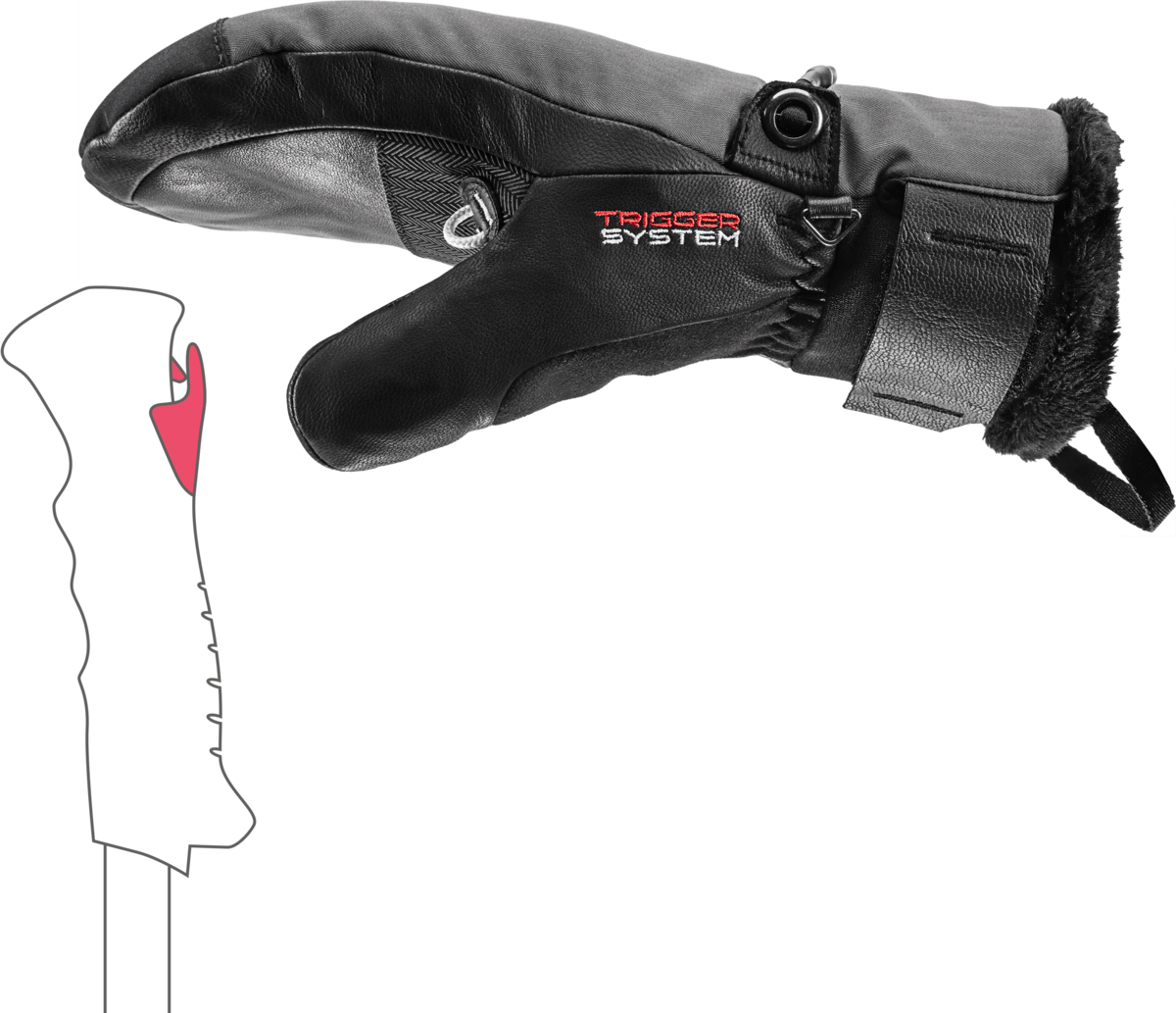 Buy the Leki Lantana 3D Women Mitt online at Leki