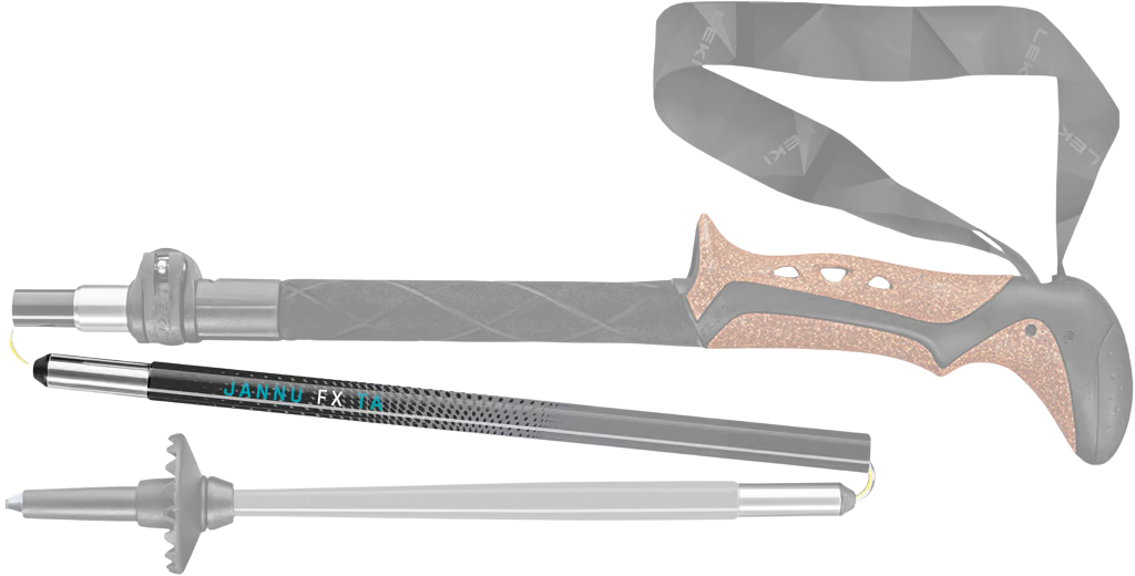 Buy the LEKI Middle Section 3 for Jannu FX TA online at Leki