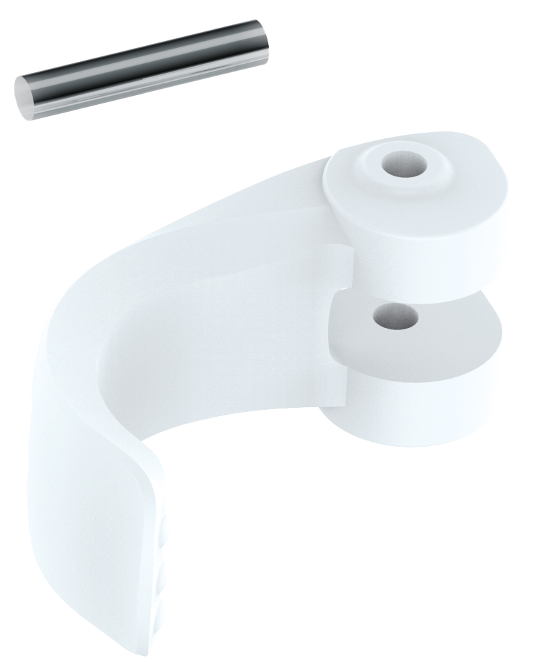 LEKI Unisex – Adulto Speedlock 2 Lever Lever, Bianco, Taglia Unica