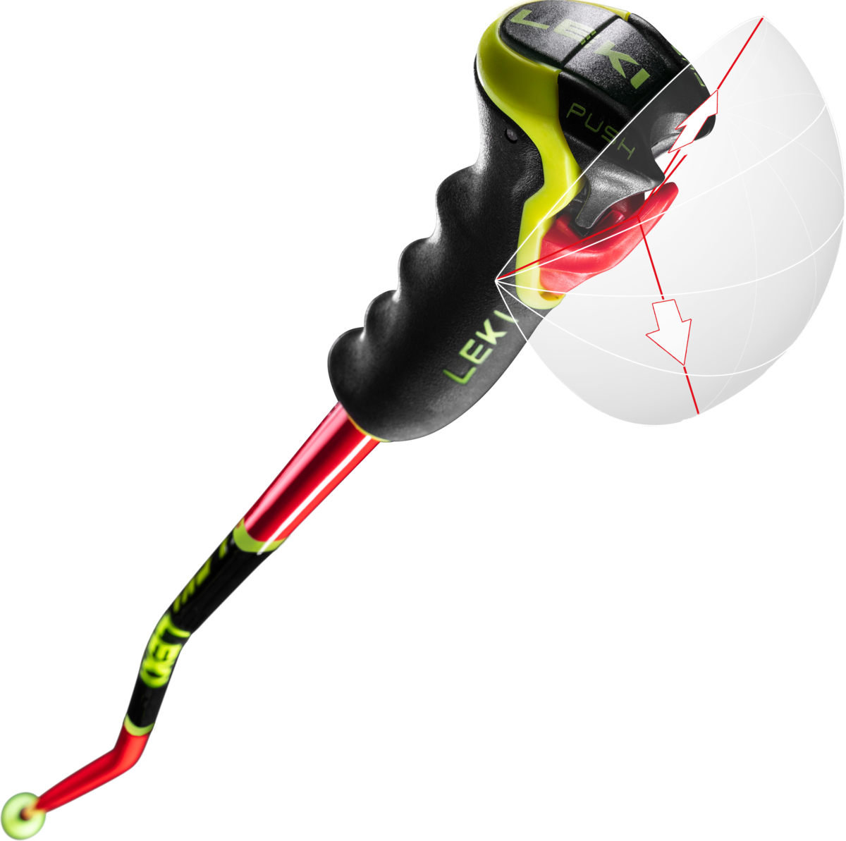 Buy the LEKI WCR Lite GS 3D Alpine Racing Ski Poles online at Leki