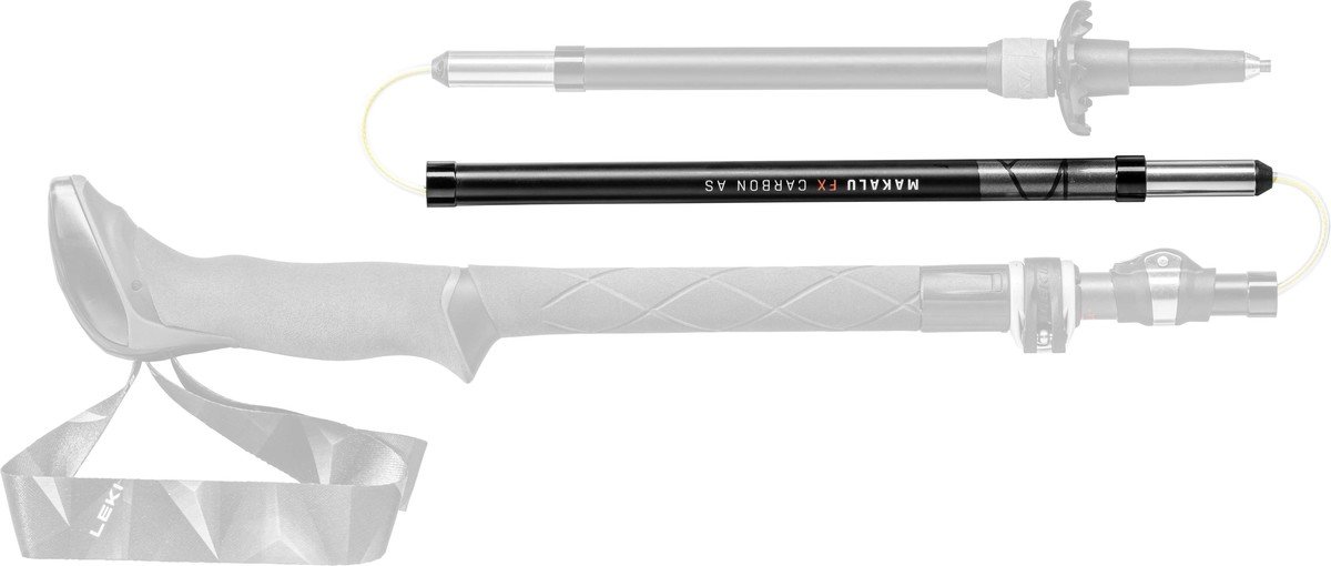 Buy the LEKI Makalu FX Carbon AS MS3 Replacement Pole Section — 14 mm | SL2+ | DSS online at Leki