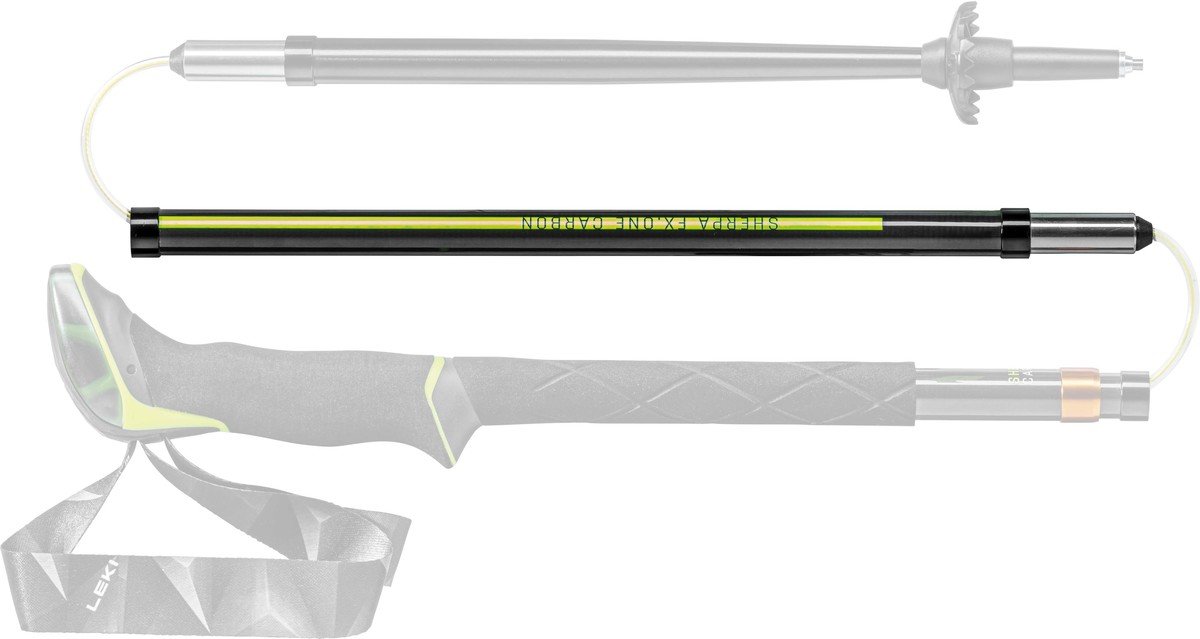 Buy the LEKI Sherpa FX.One Carbon MS2 Replacement Pole Section — 16 mm | Push-Button online at Leki